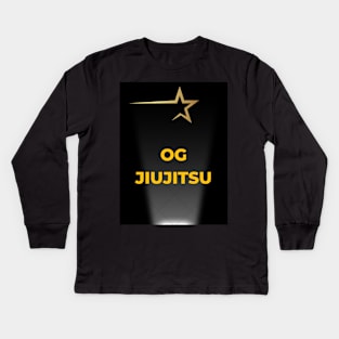 jiujitsu martial arts mixed martial arts bjj mma ufc brazilian jiujitsu   lifestyle jiu jitsu fans jiu jitsu for men self defense self help self improvement Kids Long Sleeve T-Shirt